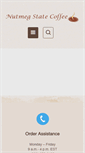 Mobile Screenshot of nutmegstatecoffee.com